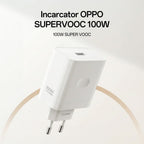 OPPO 100W SUPERVOOC 充电器 | 附赠 Type-C 数据线