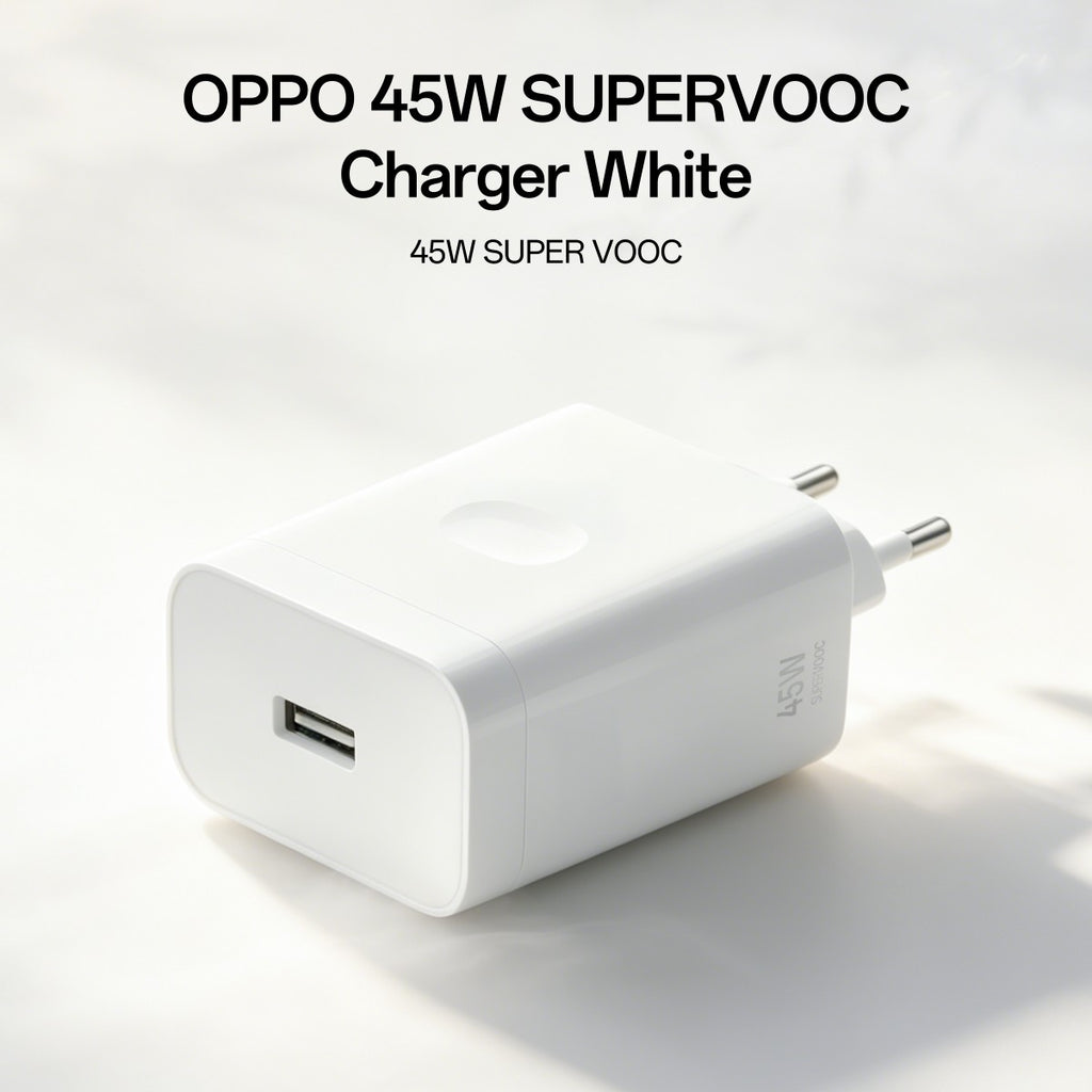 OPPO 45W SUPERVOOC 充电器 白色